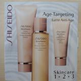 Shiseido Benefiance Age-Targeting Creamy Cleansing Foam+Enriched Balancing Softener+Daytime Protective Cream SPF 15 - zestaw do pielęgnacji skóry dojrzałej